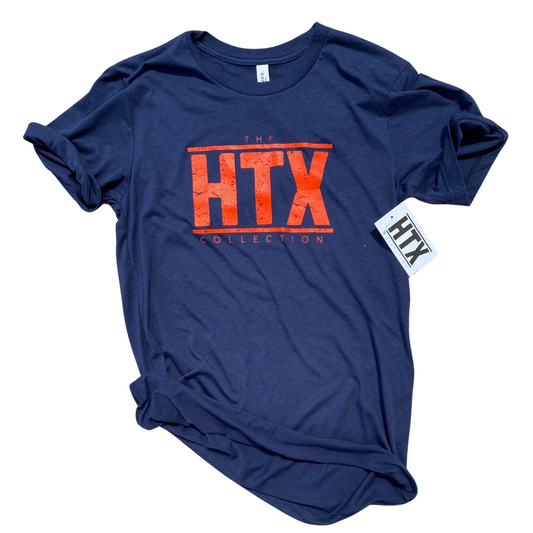 The HTX Co. Unisex Distressed Logo T-Shirt